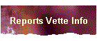 Reports Vette Info